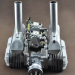DLA 128CC Four Cylinder Gasoline Engine Remote Control Aircraft Model Oil Powered Large Fixed Wing RC Model Airplane